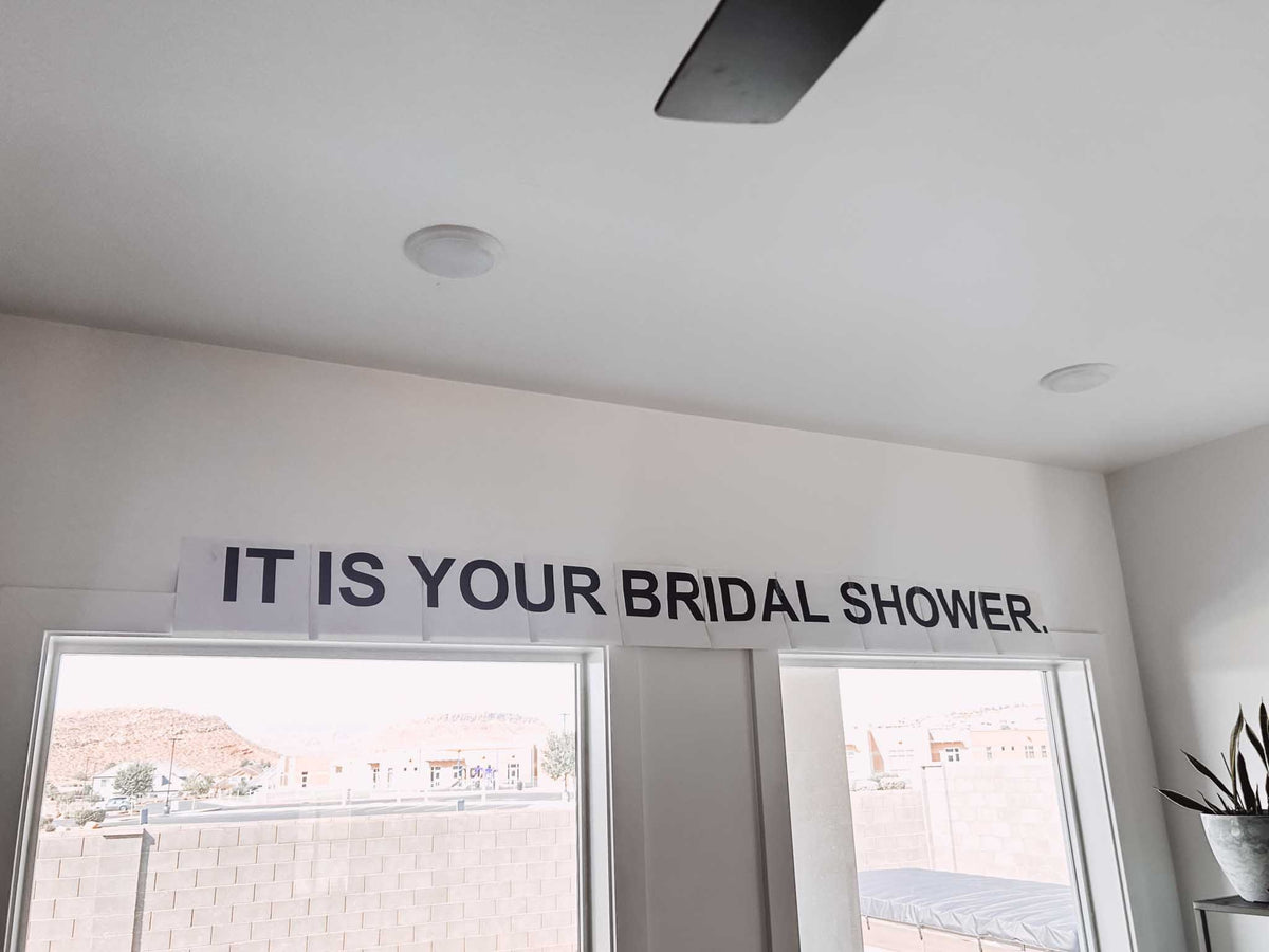It Is Your Bridal Shower Banner – Printable Dwight Inspired Party Decor – Instant Download PDF
