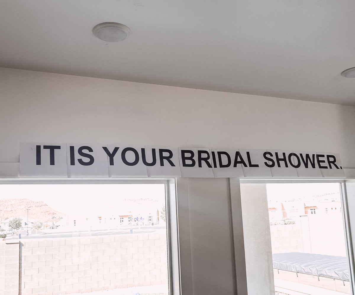 It Is Your Bridal Shower Banner – Printable Dwight Inspired Party Decor – Instant Download PDF