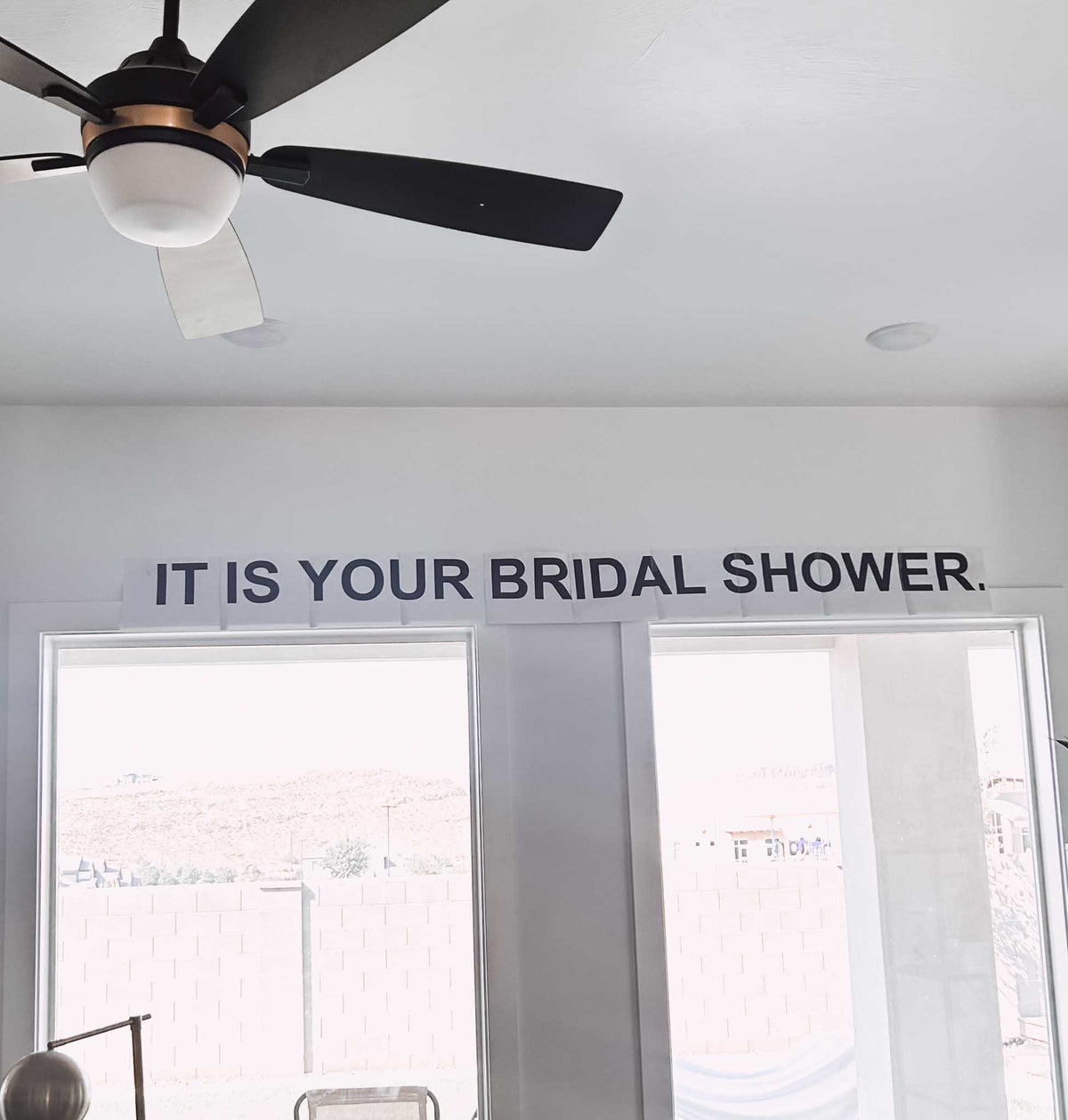 It Is Your Bridal Shower Banner – Printable Dwight Inspired Party Decor – Instant Download PDF