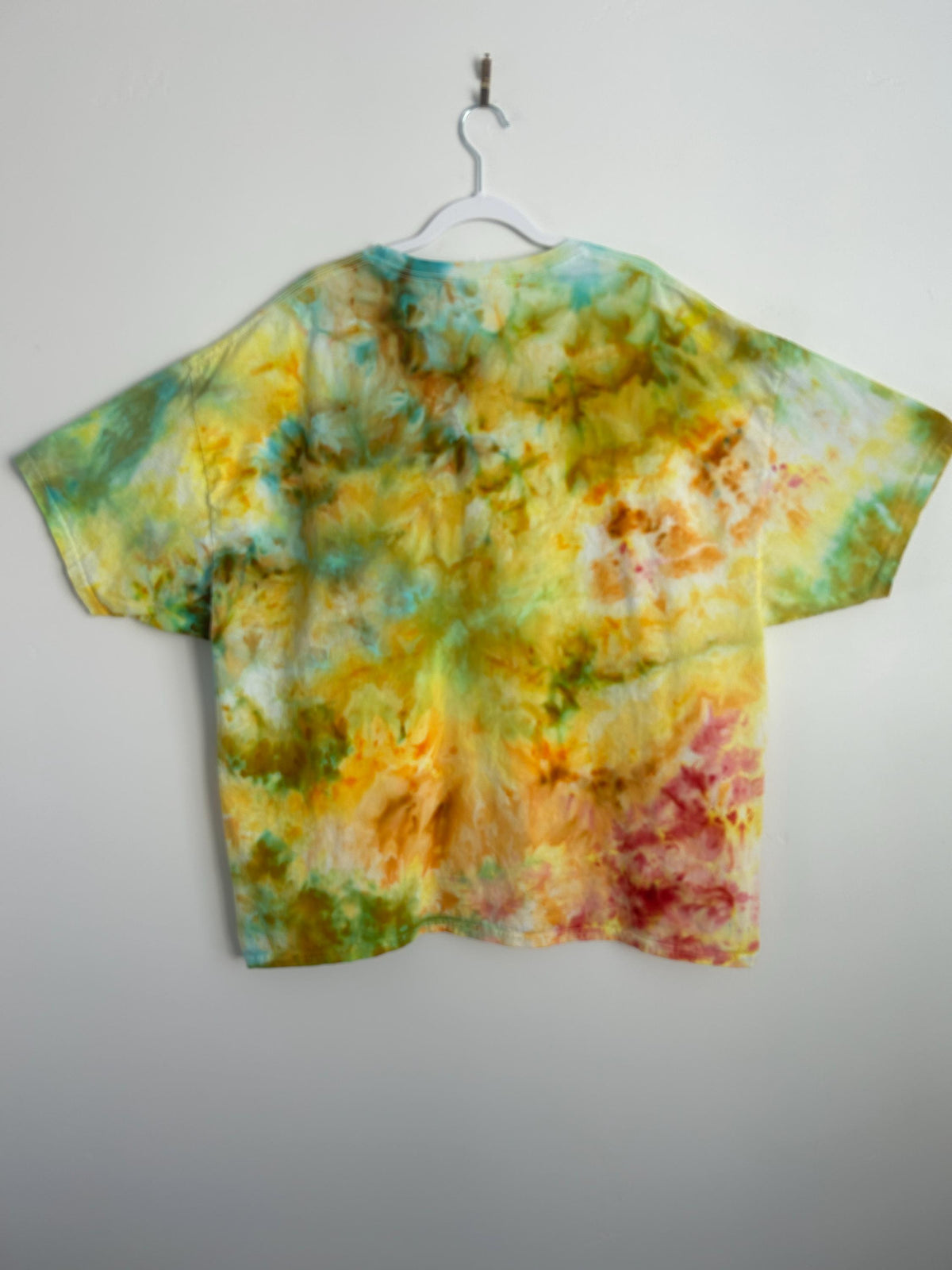 Size 3X Handmade Ice Dye Tie Dye Shirt – Hanes 100% Cotton – Unique Plus Size Unisex Tee