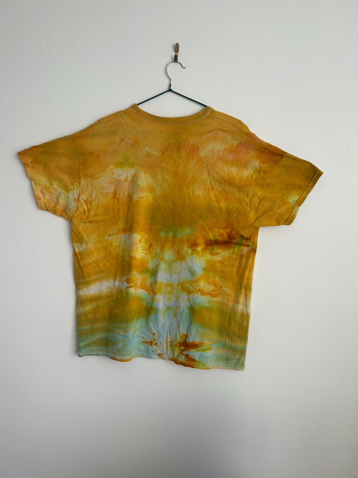 Hand-Dyed Christmas Tree Tie Dye Shirt – XL (Hanes) – One-of-a-Kind Holiday Tee