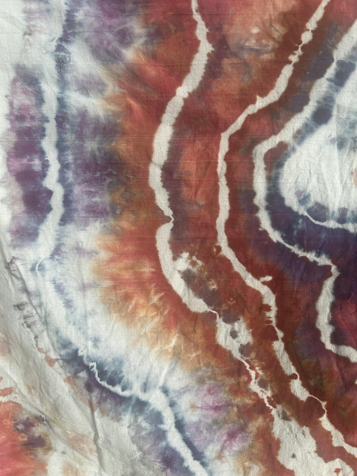 Geode Ice Dye Tea Towel – Hand-Dyed Cotton Kitchen Towel (28"x28")